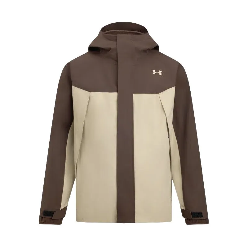 Under Armour Jackets Men's Coffee Brown 246 Hooded (Non-detachable) Moderate