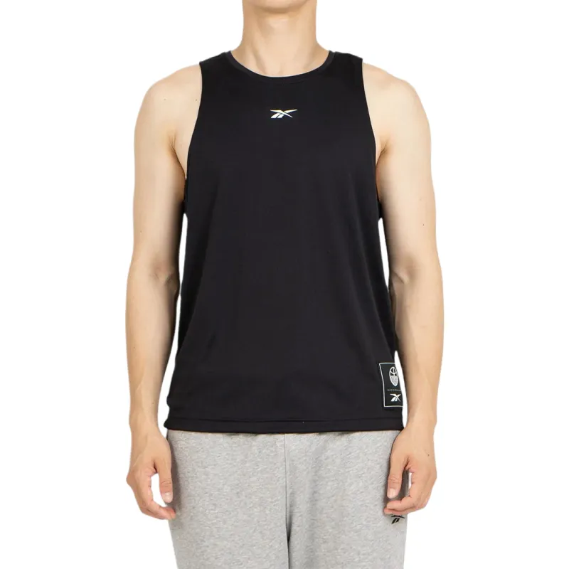 Reebok Basketball Jerseys Men's Black Moderate