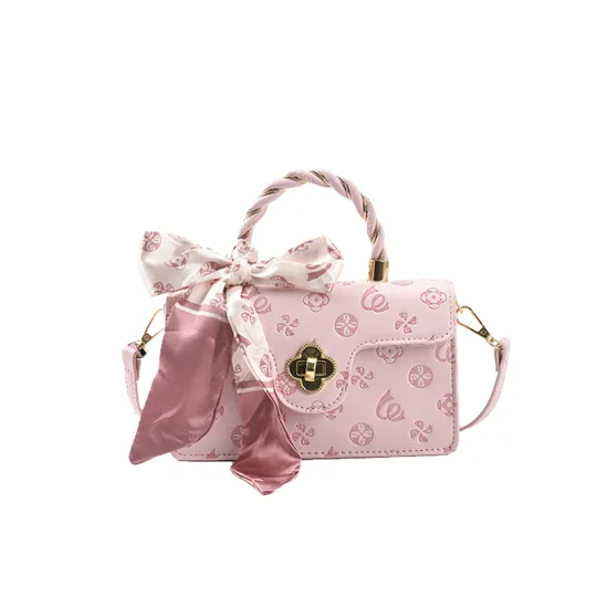 Jade En Plus Pu Shoulder Bag, Crossbody Bag, Handbag Regular Women's Pink/White