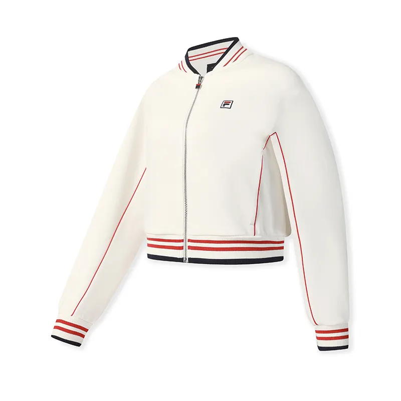 FILA Tennis Jacket Women's Cloud White