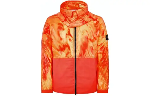 STONE ISLAND Jackets & Coats Fall Men's Orange