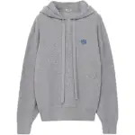 Loewe drawstring embroidery hoodie