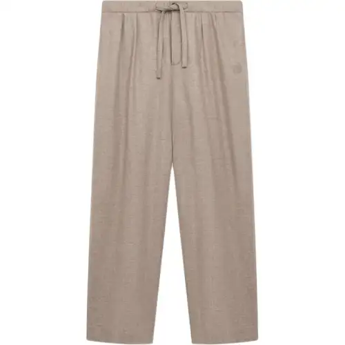 LOEWE Casual Pants Men's Beige Moderate Straight Fit Pants