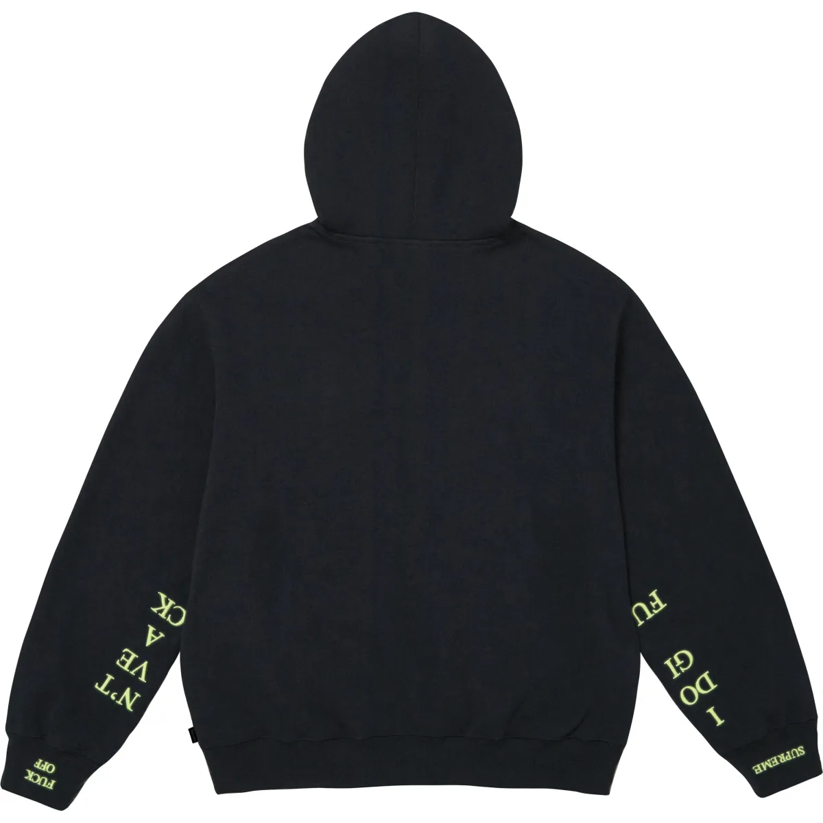 Supreme Crest Zip Up Hooded Sweatshirt
