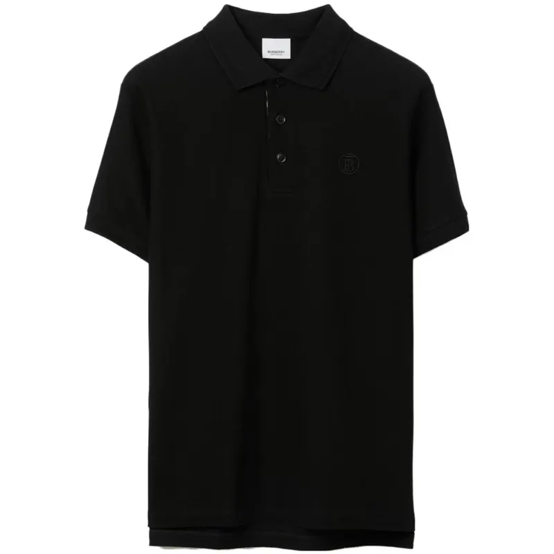 Burberry Monogram Motif Piqué Polo