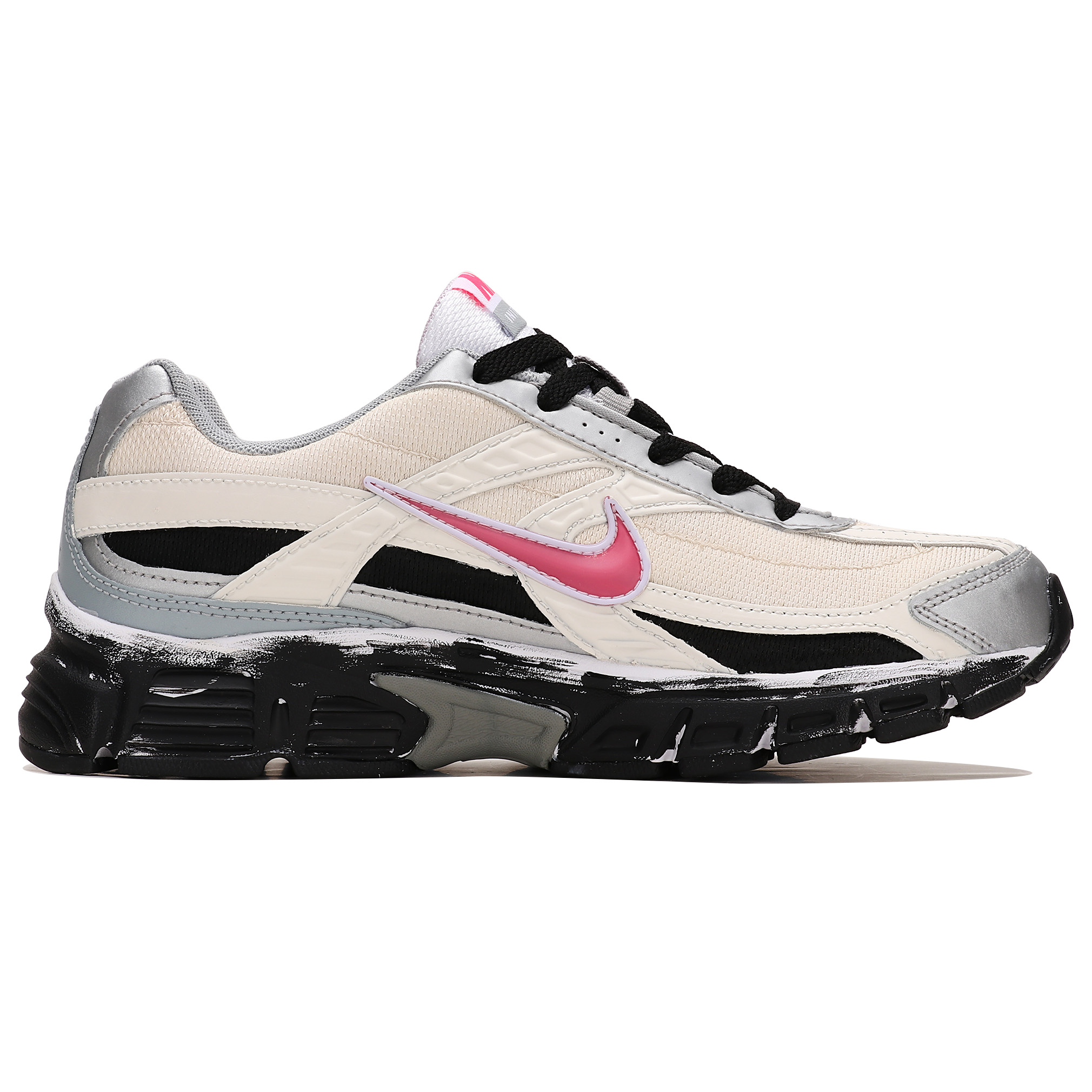 Nike Initiator Cushioning Breathable Cushioning Breathable Low top Running Shoes Women’s Yellow Black