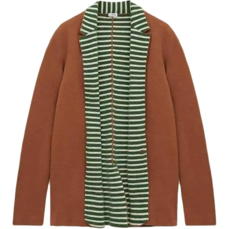 Loewe Single-Breasted Striped Jacket