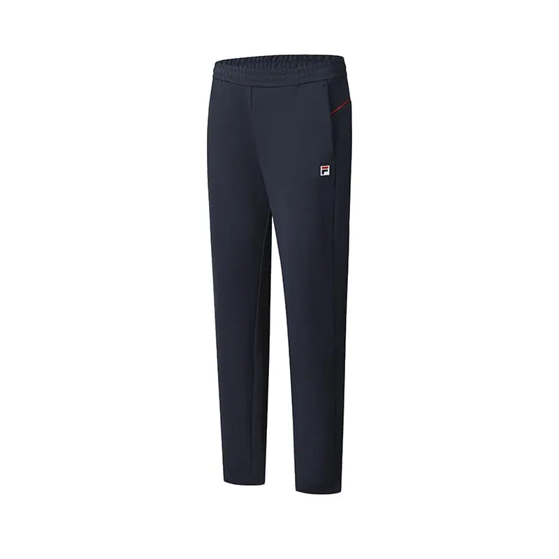FILA Tennis Classic Minimalist Solid Color Comfortable Casual Tennis Inspired Versatile Straight Leg Fleece Lined