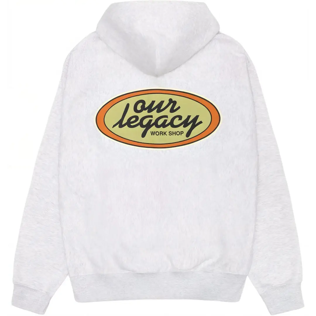 Stussy OUR LEGACY WORK SHOP OVAL ZIP HOODIE Sweatshirt Unisex