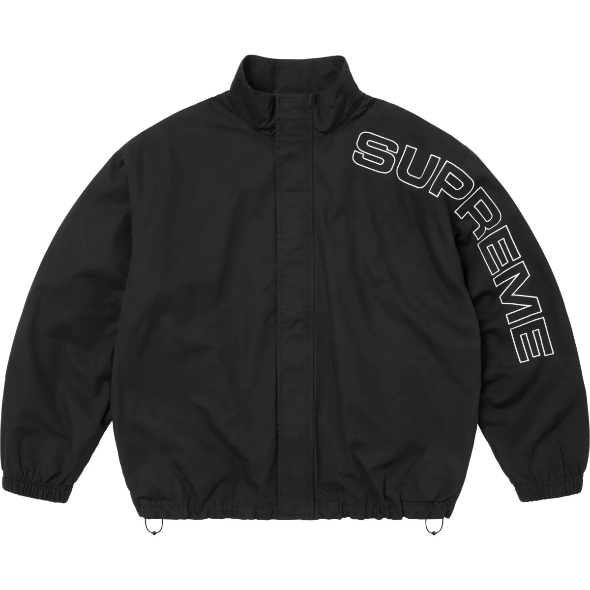 Supreme WEEK1 Spellout Embroidered Ripstop Track Jacket Jackets & Coats Unisex