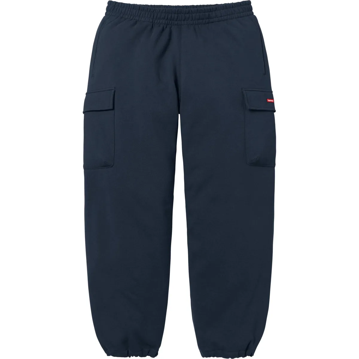 Supreme FW25 WEEK1 Small Box Cargo Sweatpant Side Pocket Design Loose Fit Thickened And Fleece Lined Cargo Pants Unisex