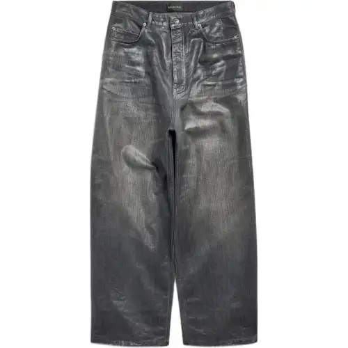 Balenciaga button-fastening pocket trousers