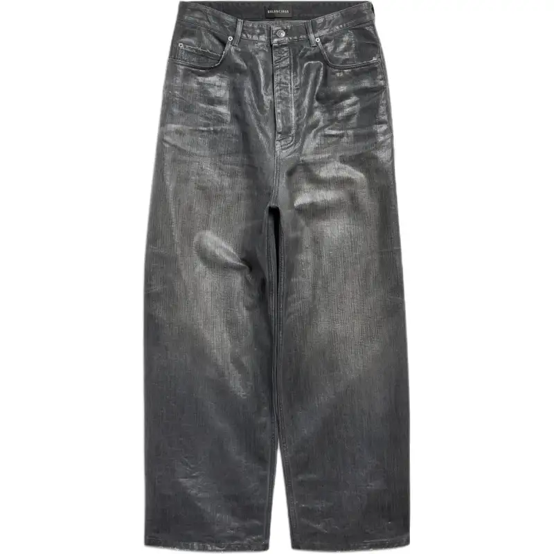 Balenciaga button-fastening pocket trousers