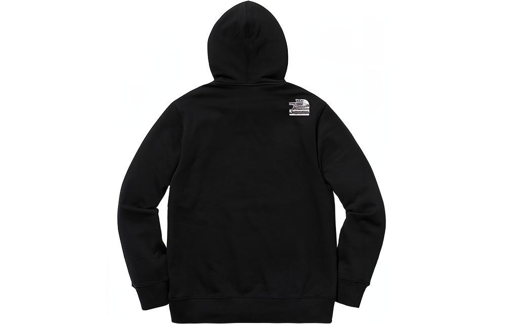 Худи Supreme SS18TNF (красно-черное) — фото 2