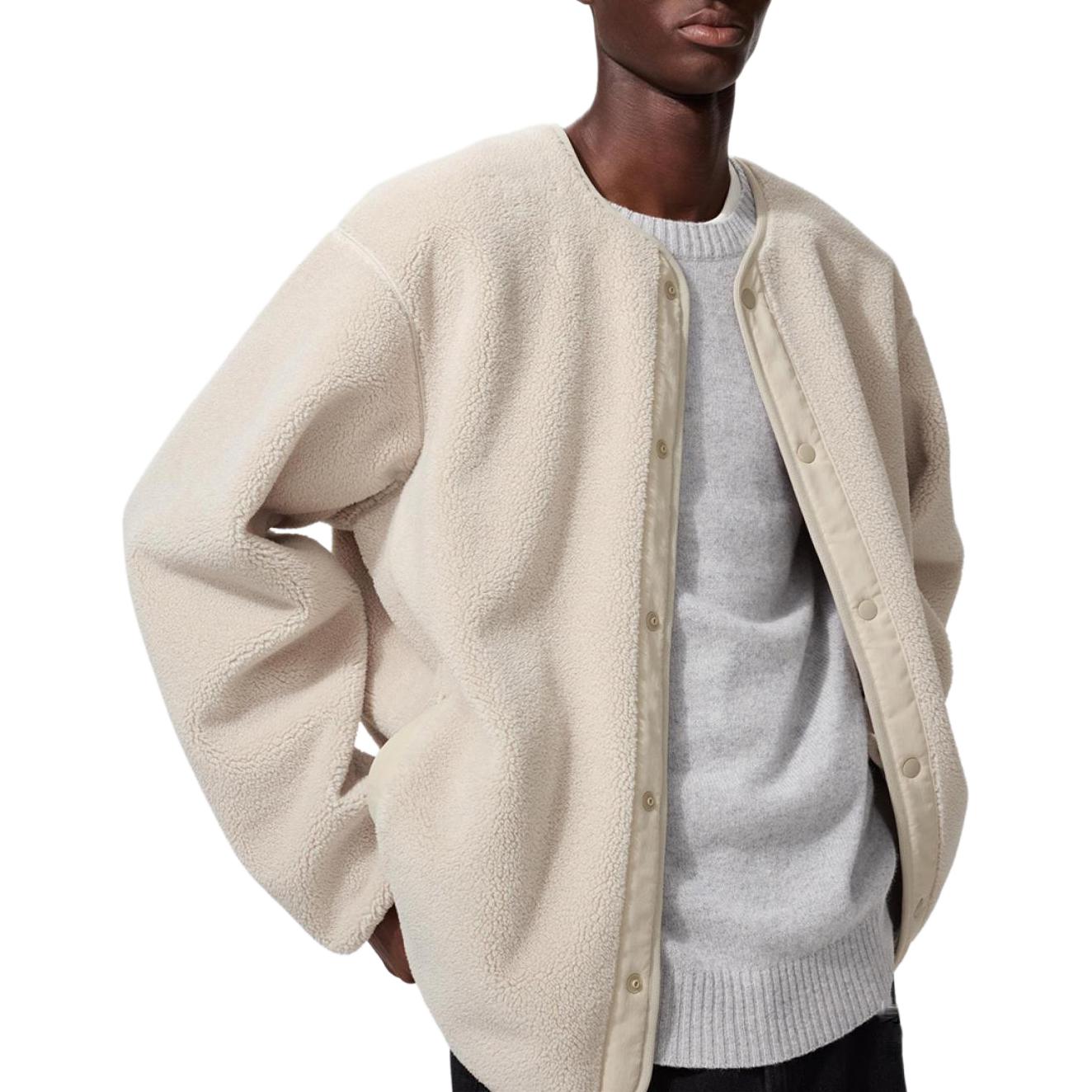 Мужская куртка UNIQLO (бежевая)