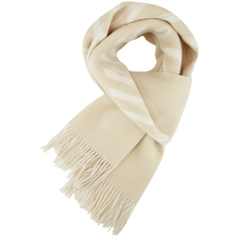 Tommy Hilfiger Fringed Statement script Scarf