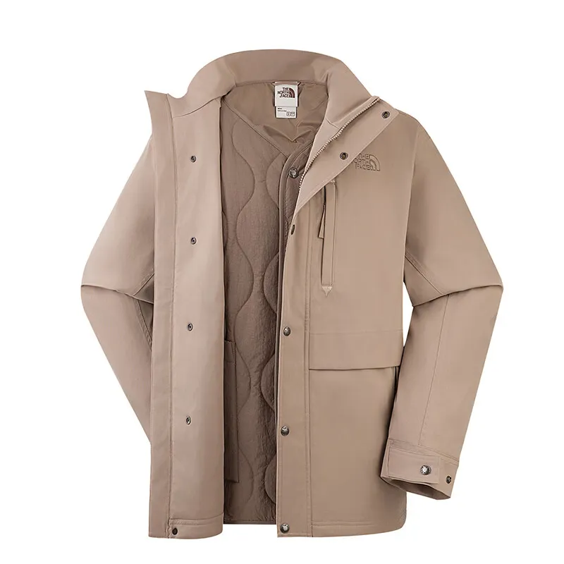 THE NORTH FACE Urban Exploration Windbreaker Jacket Men's Wasteland Brown