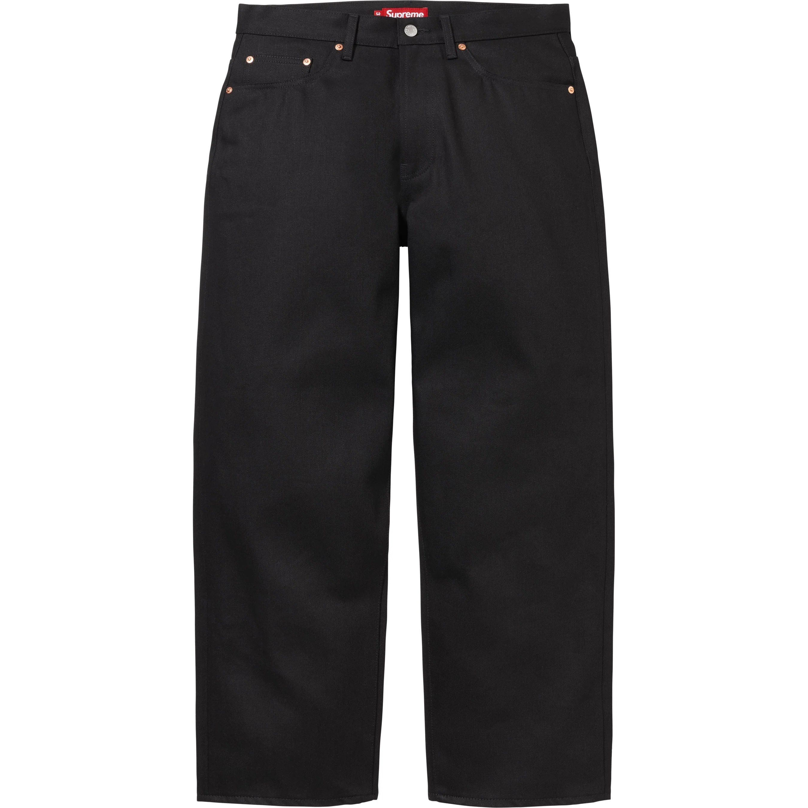 Джинсы Supreme FW25 Baggy Selvedge Jean (синие)