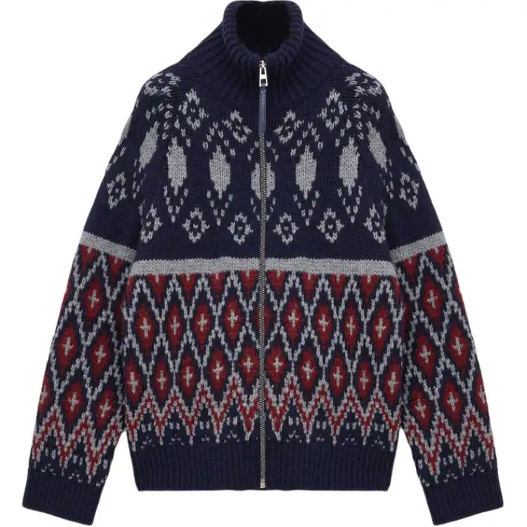 Loewe Geometric Jacquard Cardigan