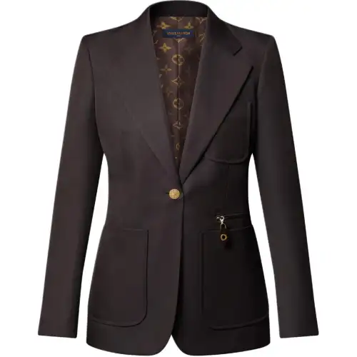 LOUIS VUITTON SS26 Business Suit Coat Slim Fit Women's