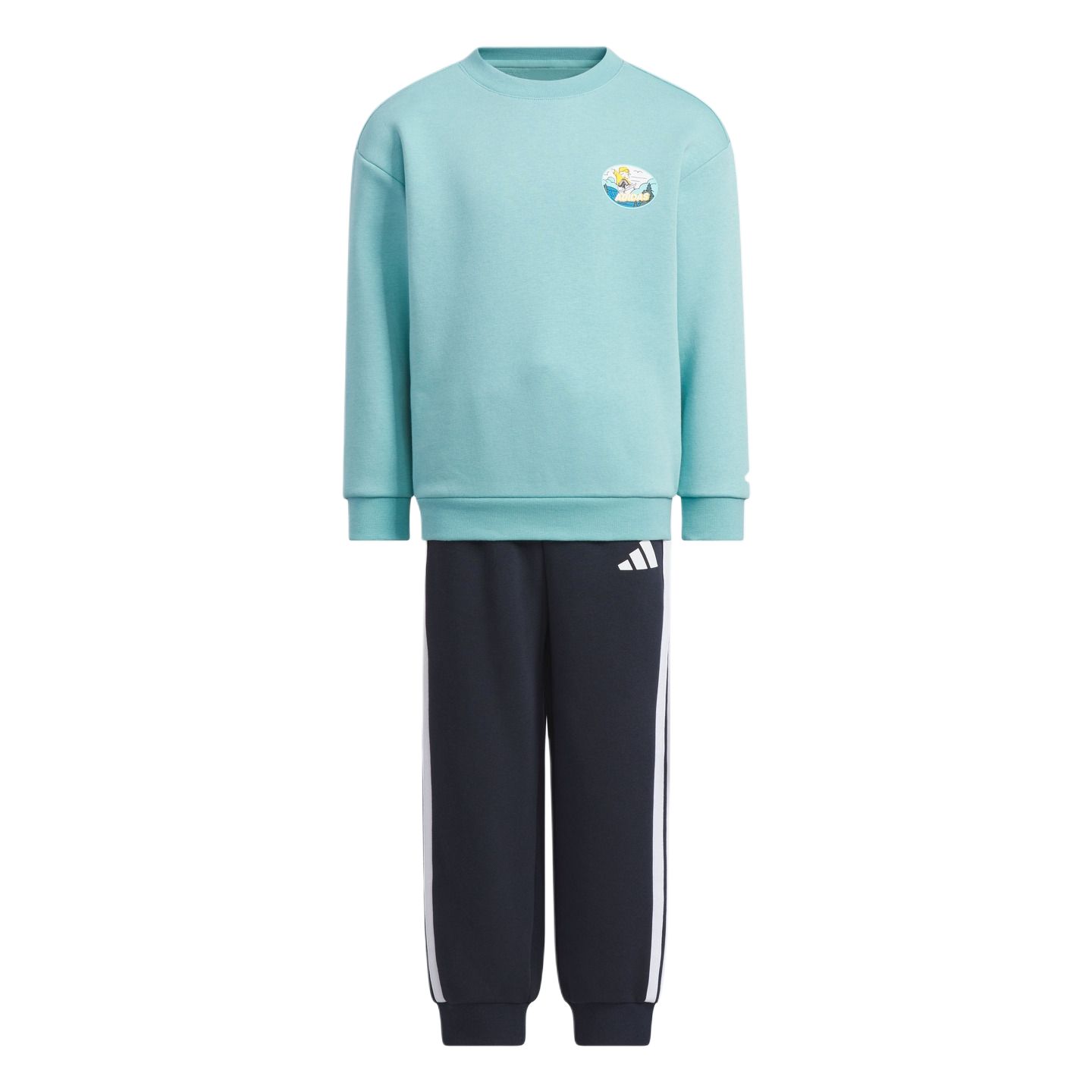 Костюм adidas (черно-белый)