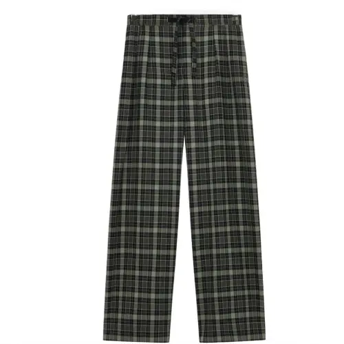 LOEWE Casual Pants Men's Khaki Moderate Straight Fit Pants