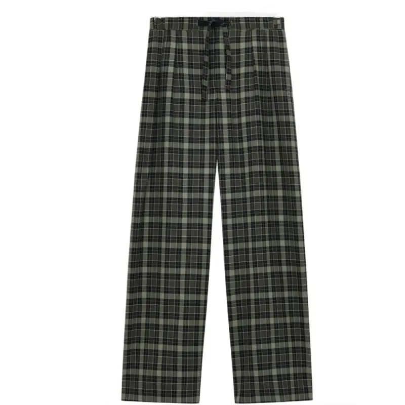 LOEWE Casual Pants Men's Khaki Moderate Straight Fit Pants
