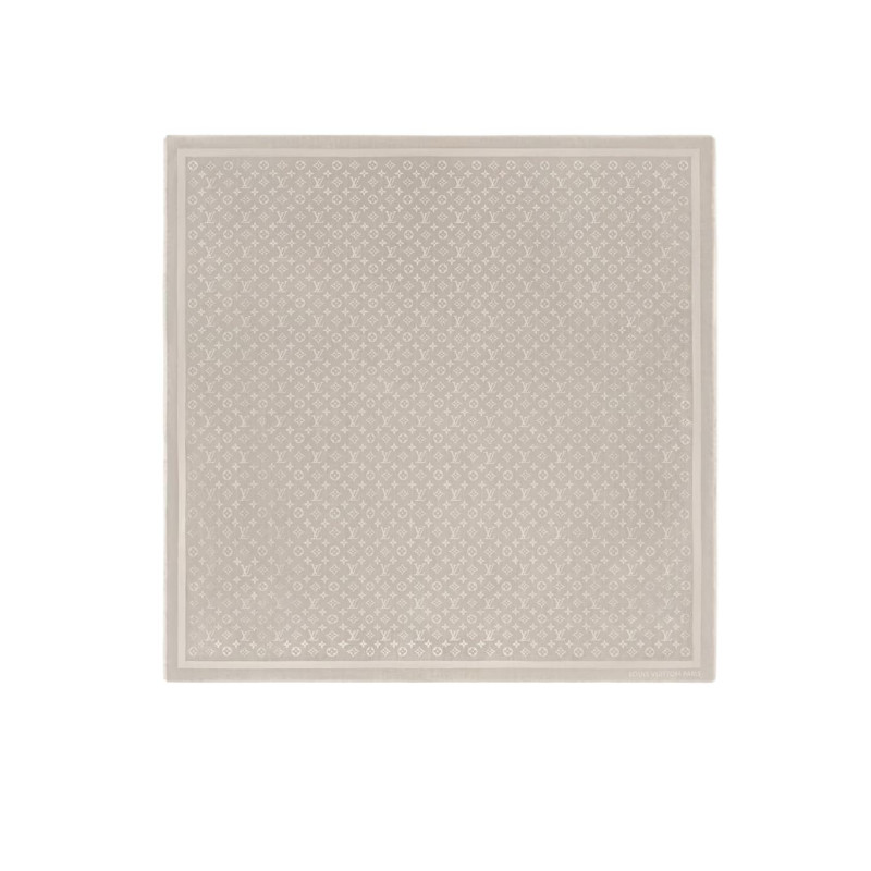 Женский шарф Louis Vuitton LOUIS VUITTON (бежевый)