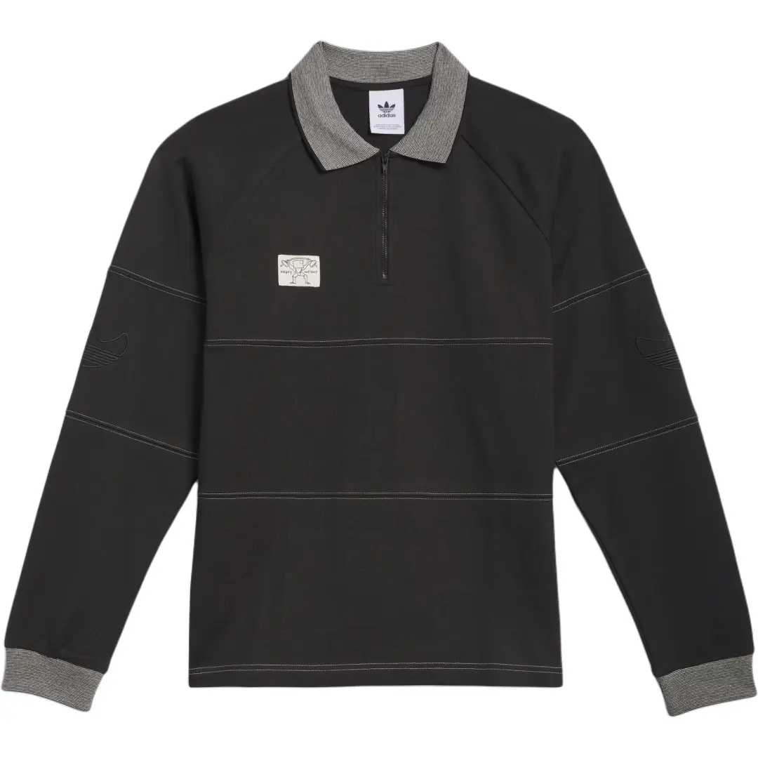 Adidas Originals Shmoofoil FW25 RUGBY SHIRT Polo Shirt Men's