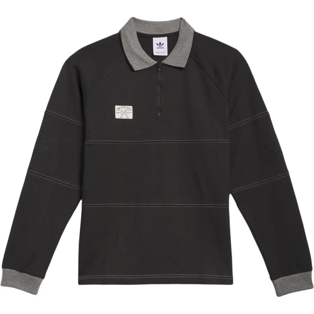 Adidas Originals Shmoofoil FW25 RUGBY SHIRT Polo Shirt Men's