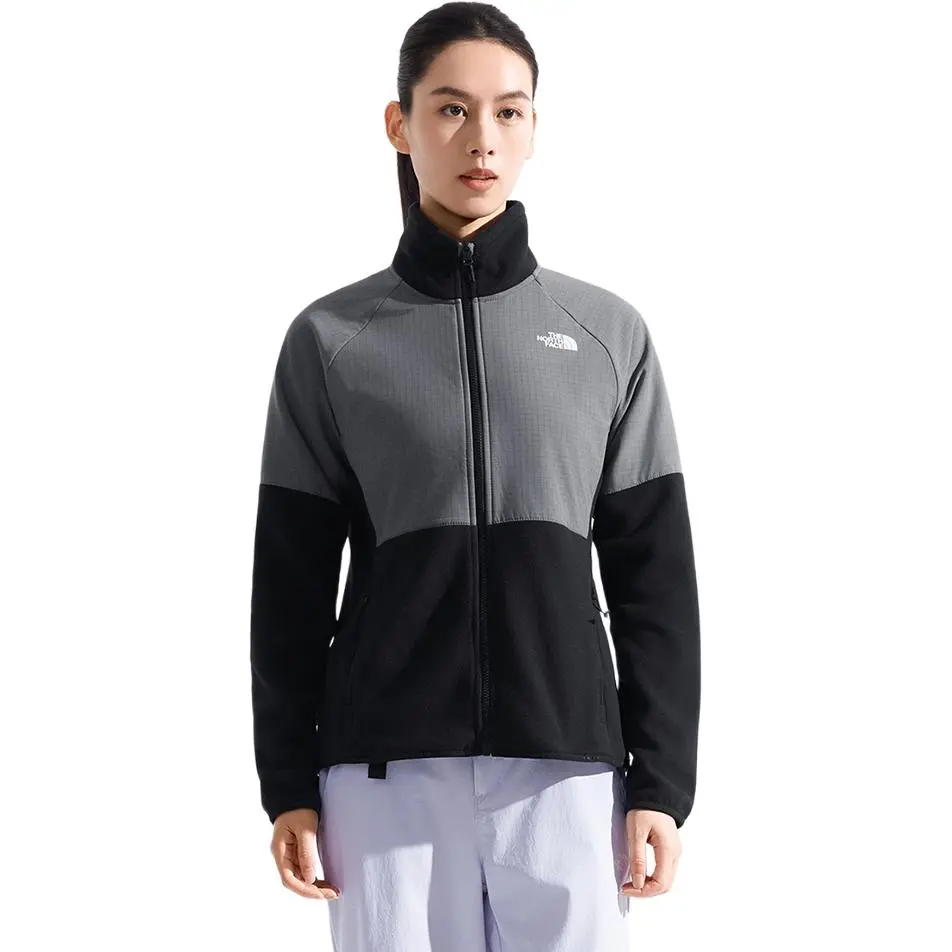 THE NORTH FACE Glacier Velvet feel Coat Women's Cosmic Black/Pearl Gray