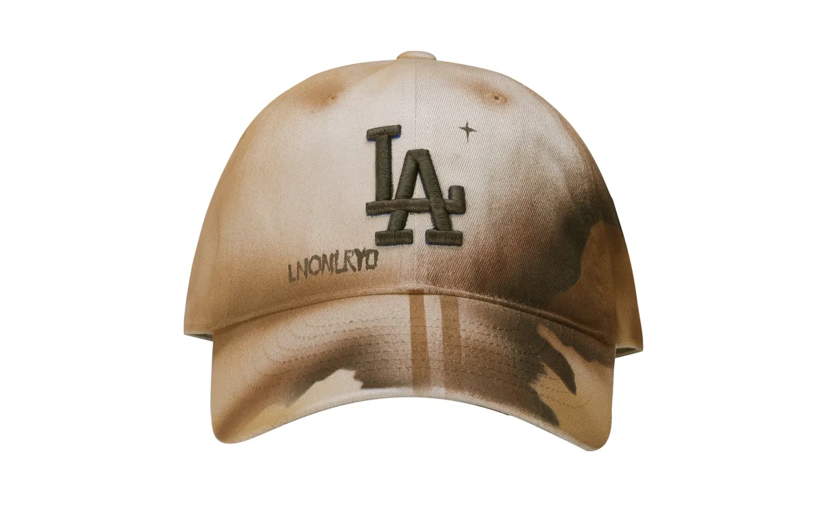 MLB Cotton Baseball Caps Unisex Khaki