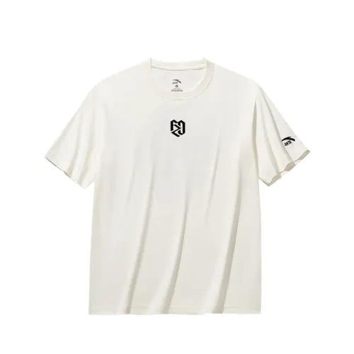 Anta Feng Zhendong T Shirt Unisex White