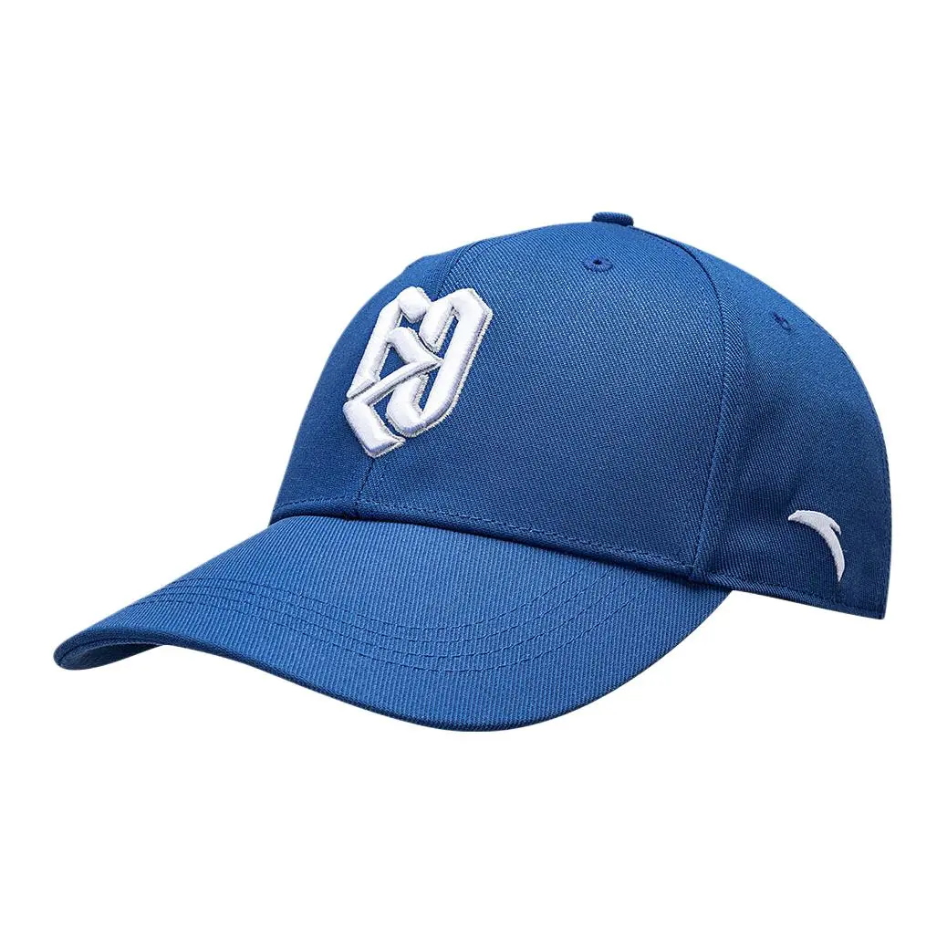 Anta Feng Zhendong Cotton Polyester Baseball Caps Unisex Starlight Blue