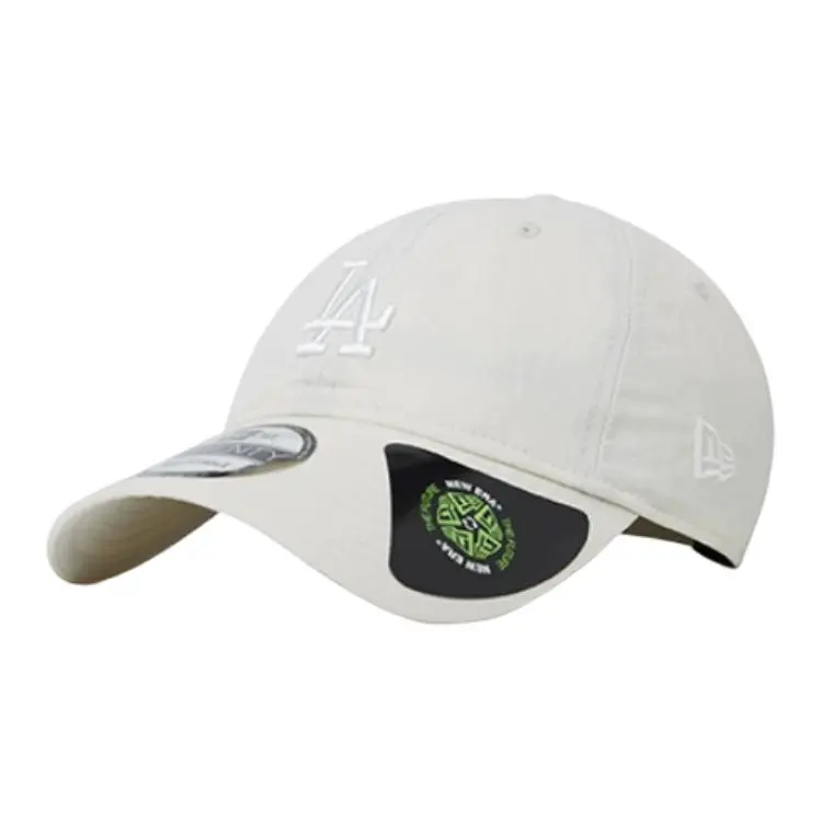 New Era Polyamide Baseball Caps Unisex Ecru