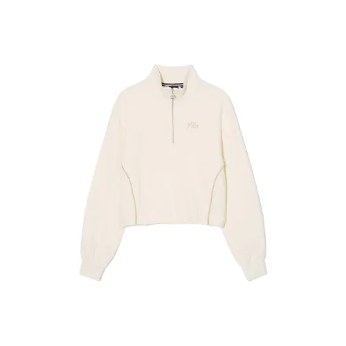 FILA Sweatshirts Women's Beige Turtleneck Moderate