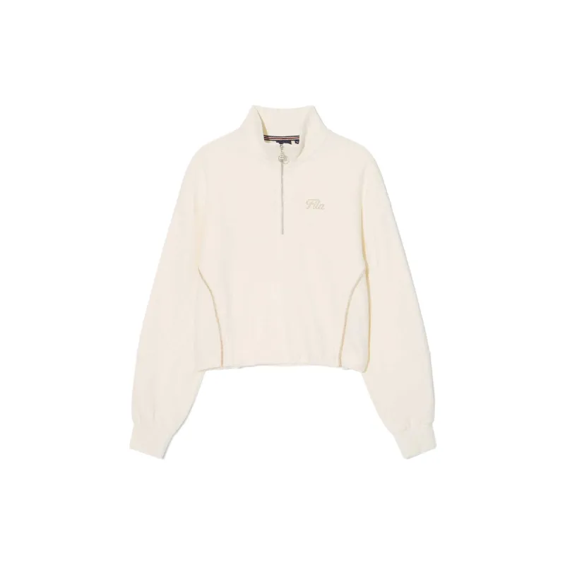 FILA Sweatshirts Women's Beige Turtleneck Moderate