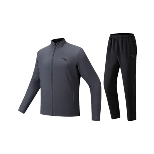 Anta Variety Training Collection Casual Sportswear Men's Men's Gray Clothing