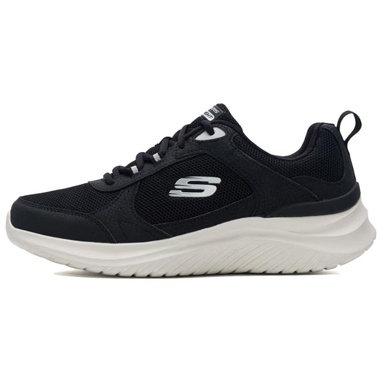 Skechers BURNS 2.0 Abrasion Resistant Breathable Running Shoes Men’s Black White