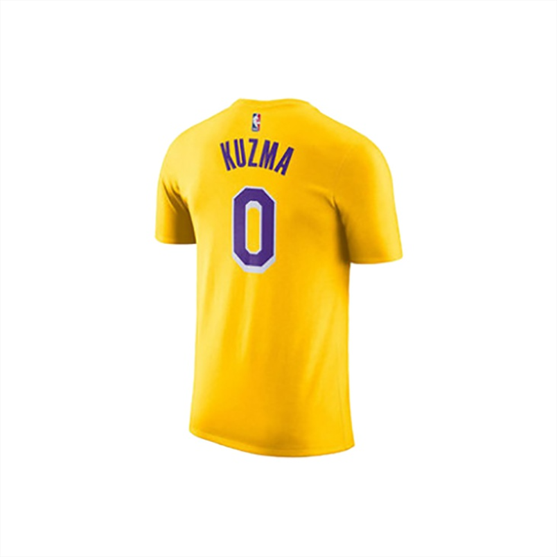 Мужская футболка Nike NBA Kuzma (желтая) — фото 2