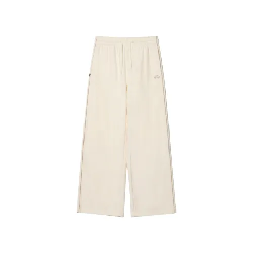 FILA Casual Pants Women's Ivory White Moderate Wide Leg Pants