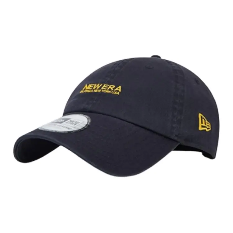New Era Cotton Baseball Caps Unisex Navy Blue