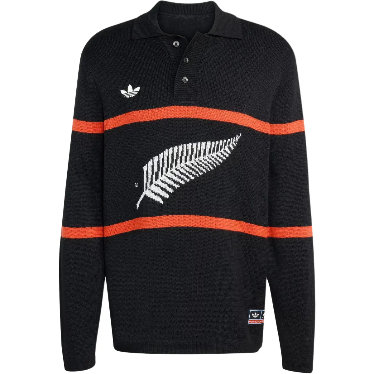 Adidas Originals graphic polo sweater