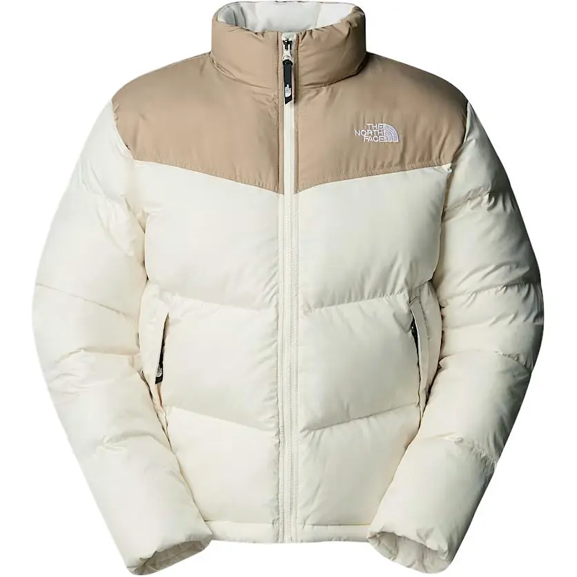 The North Face Saikuru colour-block puffer jacket