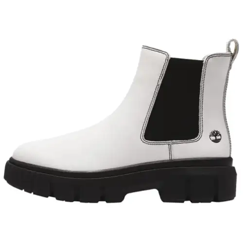 Timberland Women's Greyfield Chelsea Boot 'White Black' Women's