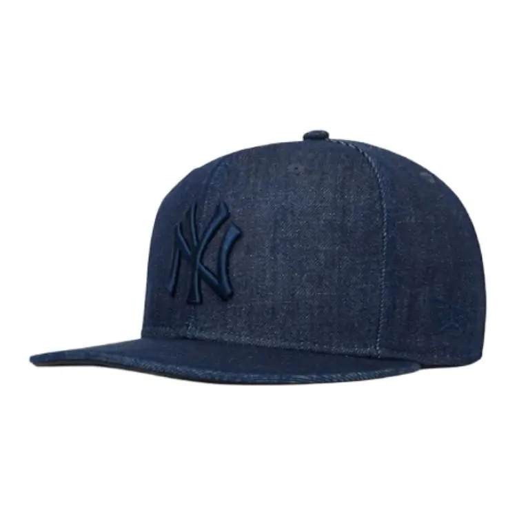New Era Cotton Baseball Caps Unisex Marine Blue