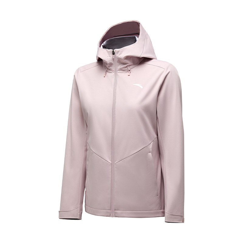 Женская куртка Anta Windbreaker (розовая)