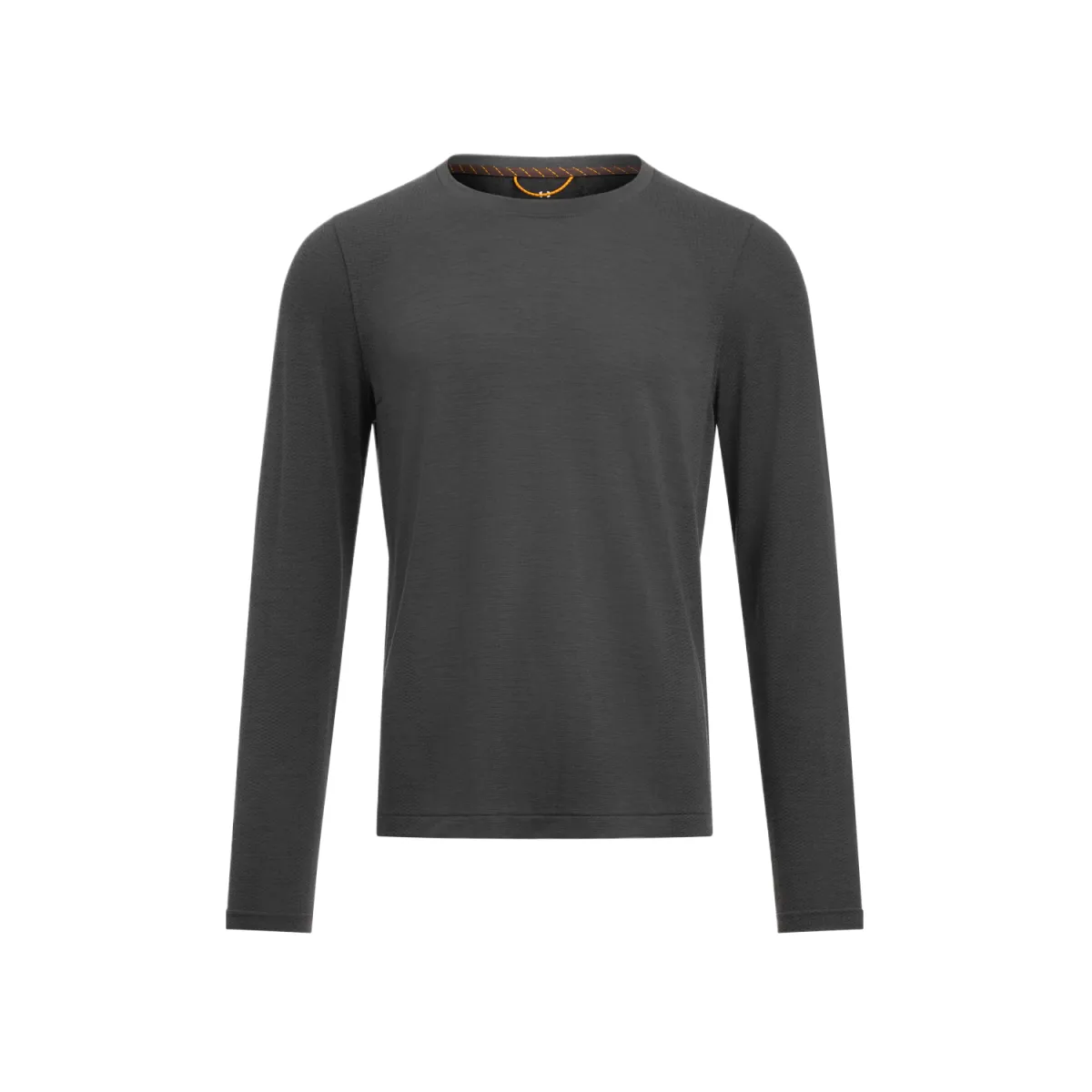 Under Armour T-Shirts Men's Gray Crew Neck Moderate Straight Fit
