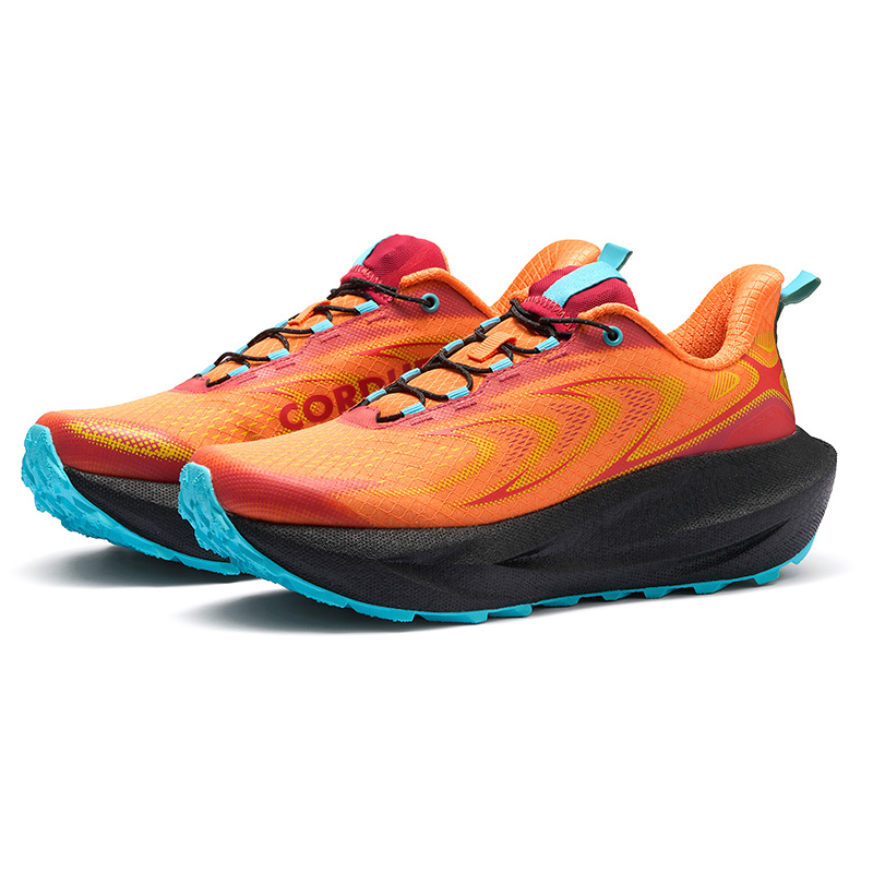 BMAI Expedition 6.0 All Weather Low top Running Shoes Men’s Orange Black Yellow