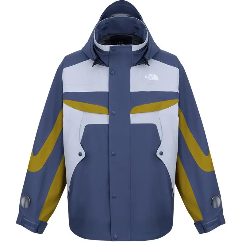THE NORTH FACE Urban Exploration FW25 Waterproof And Windproof Windbreaker Jacket Men's EIU/Gray Glaze Blue